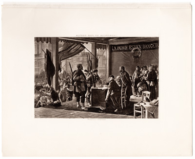 The Enrollment of Volunteers, 1870